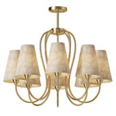 Micahell Modern Shell Pendant Light 8 heads