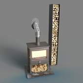 Fireplace and firewood