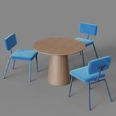 Столовая группа VOLAN VENEER+KRAB от MANO FACTORY1 2