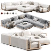 Snoc Caleo Modular Outdoor SofaVersion: 2017