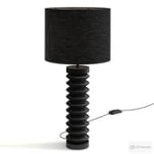 Black modern table lamp from pinotlighting