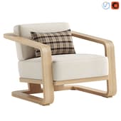 Sonoma Outdoor Teak Lounge Chair
