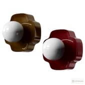 Flower shaped wall lamp