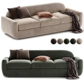 Aldine Ivory Boucle Sofa
