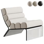 Brialle Boucle Upholstered Armless Accent Chair