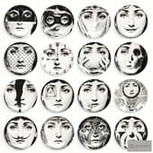 Декоративные настенные тарелки Piero Fornasetti