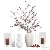 Christmas decor table set