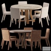 Nicola & Genevieve Dining set 014 by rh.com