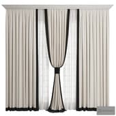 Curtains 101/ шторы с широким кантом