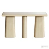 Kalle Sculptural Oak Console