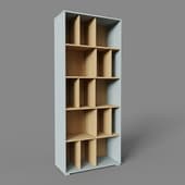 Стеллаж Воямполь-1 Plywood Mint