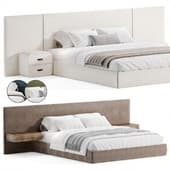 Paradise Bed and Nightstand