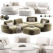 Natuzzi Italia Snail Modular Sofa