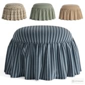 Leary Ottoman/ пуф с юбкой