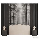 Headboard 08/ изголовье для спальни