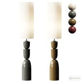 White Kara Floor Lamp
