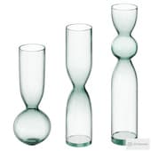 Canopy Trio Recycled Glass Vases Set by West Elm