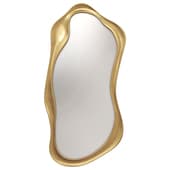 Amazon Golden Organic Wall Mirror