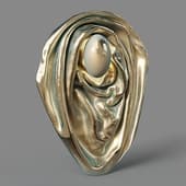 Световая скульптура Vargov Design - Oyster (настенная)