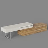 3D 3081 mueble-tv-nogal-gris-claro-acero-tv-stand-angel-cerda