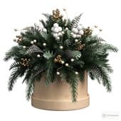 Новогодний букет/ christmas bouquet