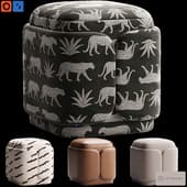 Sandra benhamou Dolly Stool pouf