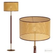 Rattan floor lamp/ Торшер