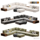 Roger Modular Sofa By Minotti