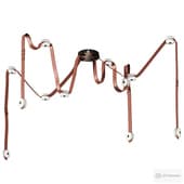 SNAPS Large LED Pendant by Hubbardtonforge