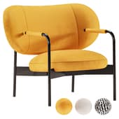 Cross Lounge Chair by Bonaldo