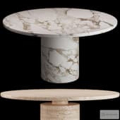 Ponti Round Dining Table by rh.com