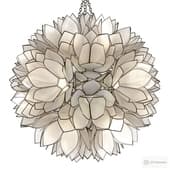 Capiz Diameter Flower Pendant