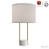 Industrial Outline Table Lamp