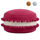 Macaron Cookie Pouf
