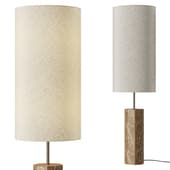  Elanor floor lamp with marble base