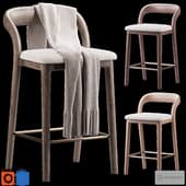 Полубарный стул Willow by retehome.com