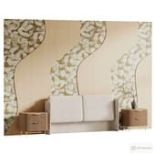 Headboard wood  3d wall panel 20