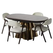 Mango Dinning Table set by Medusa Home