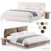 Coverty Bed by Divan.ru || Кровать Коверти 160 Букле Бежевый