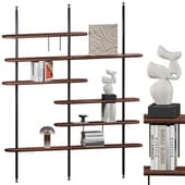 Morse Shelving with Decor