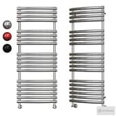 Water heated towel rail Terminus Capri P19 0 500x140