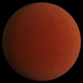Fabric Velvet Orange