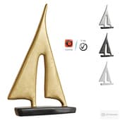 Sculpture sailboat