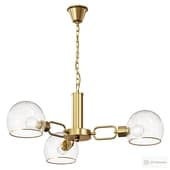 Modern gold design chandelier with glass balls Glass