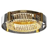  Mayfield Modern Dome Crystal Ceiling Light