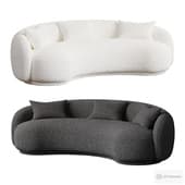 Acanva Curved Sofa