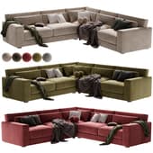 Retreat 3 Piece L Shaped Sectional Sofa