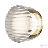 Crisp indoor sconce
