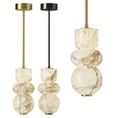 Arched Alabaster Pendant Lamp
