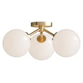 Pritee Semi Flush Mount